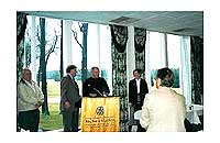 Paul Harris Fellow for Rotary International Award Ceremony