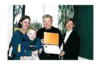 Paul Harris Fellow for Rotary International Award Ceremony